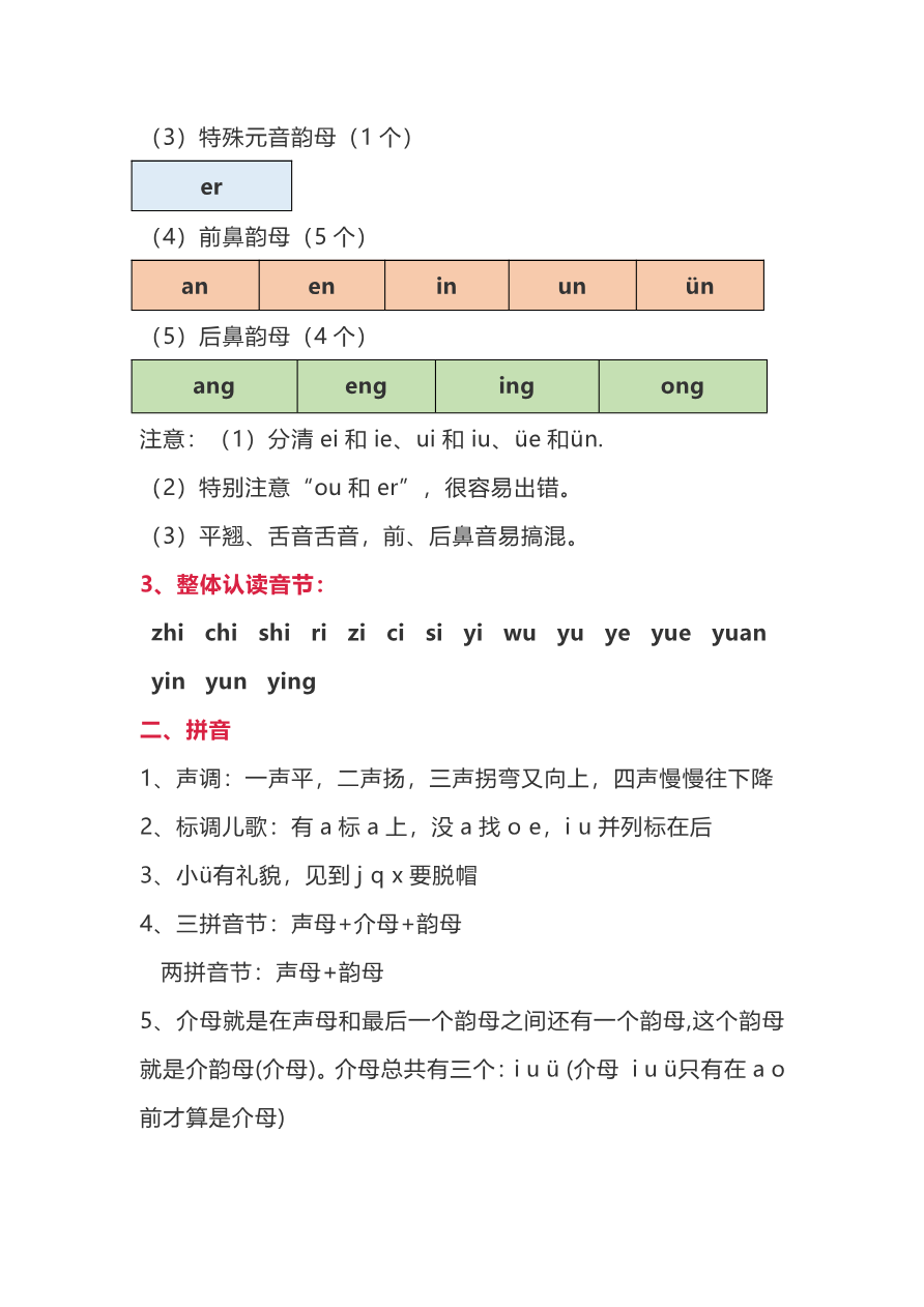 期末复习知识点资料预览第 2 页