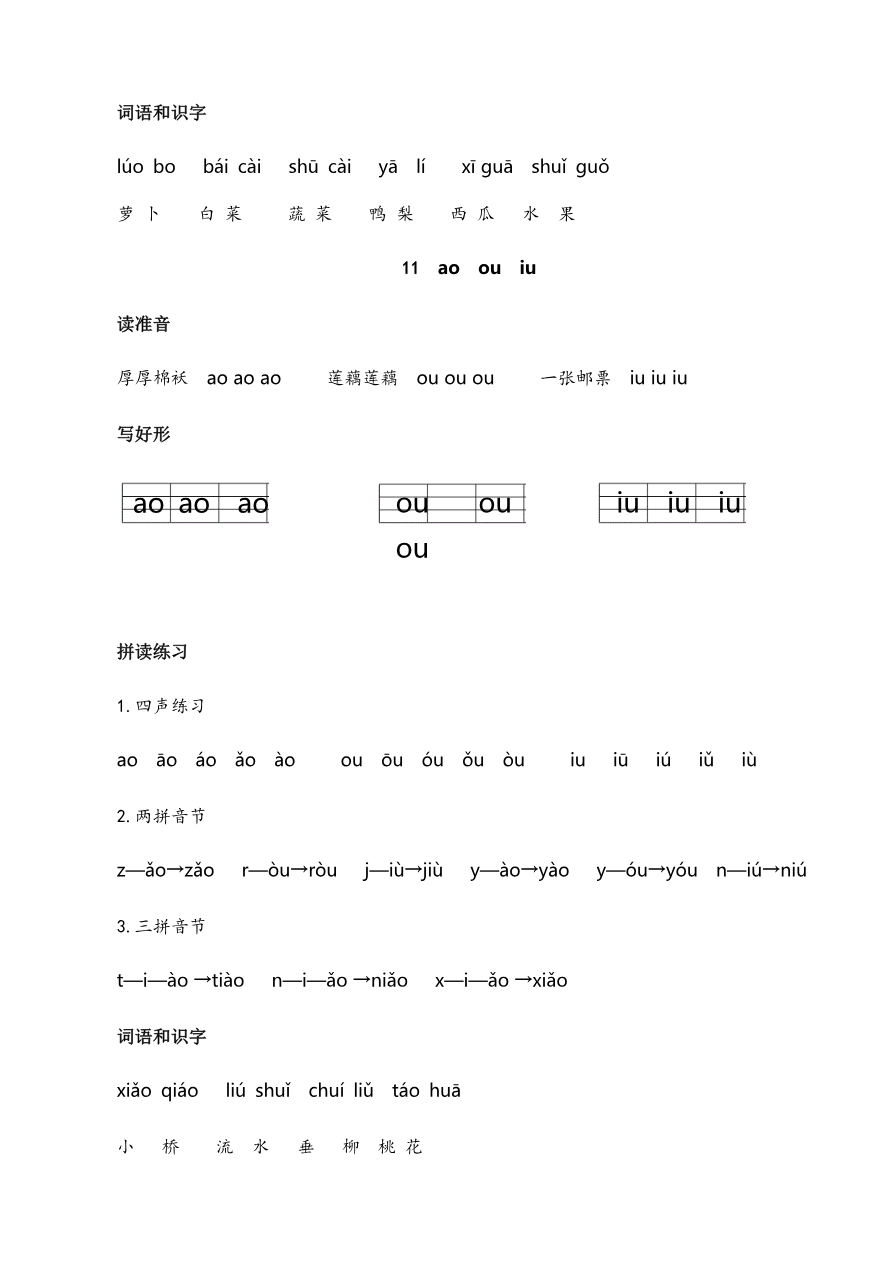 第四单元核心考点清单资料预览第 2 页
