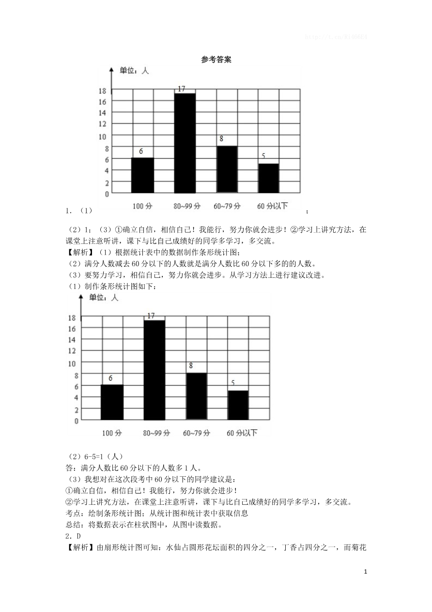 四年级上数学练习题-统计表和条形统计图-苏教版资料预览第 3 页