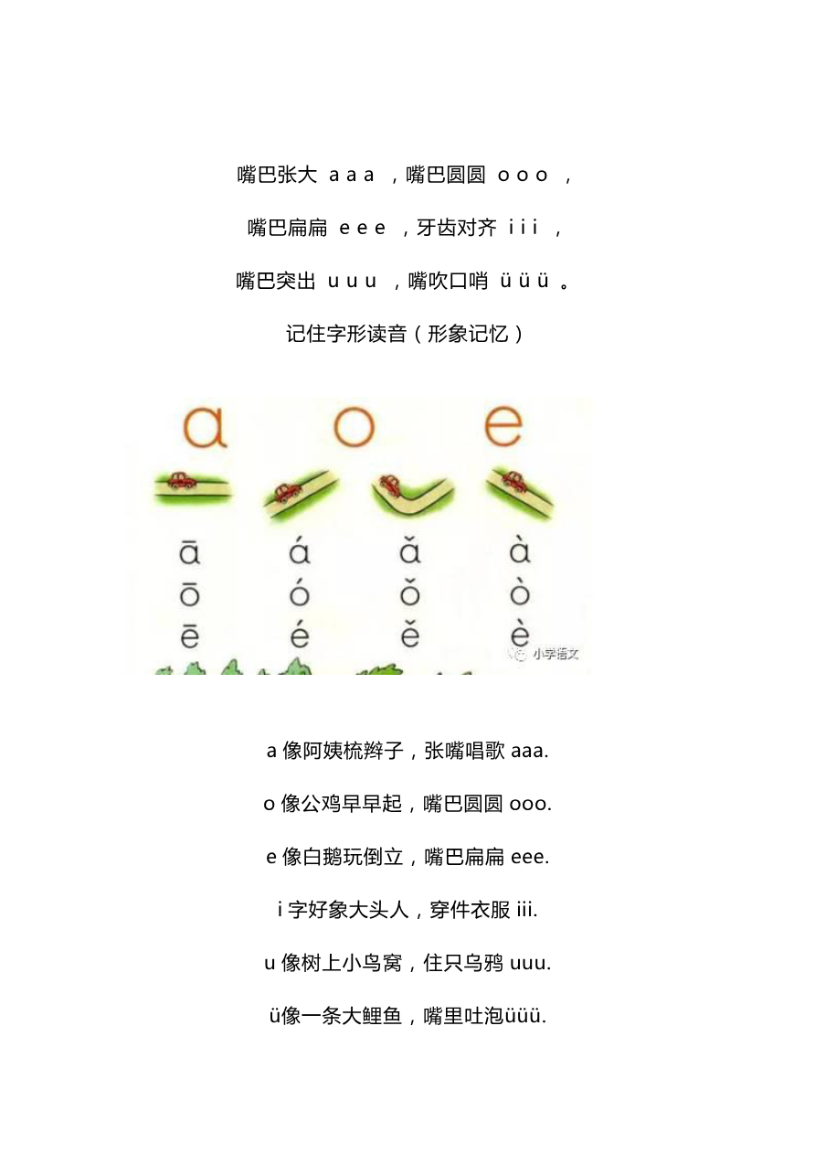 拼音学习重点，附拼音专项训练资料预览第 2 页